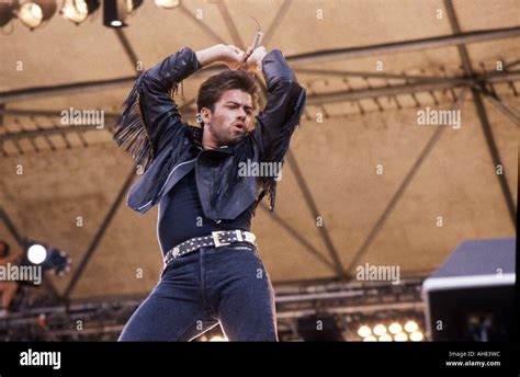 GEORGE MICHAEL at Wham s Farewell concert at Wembley Stadium 28 June Stock Photo: 8222427 - Alamy
