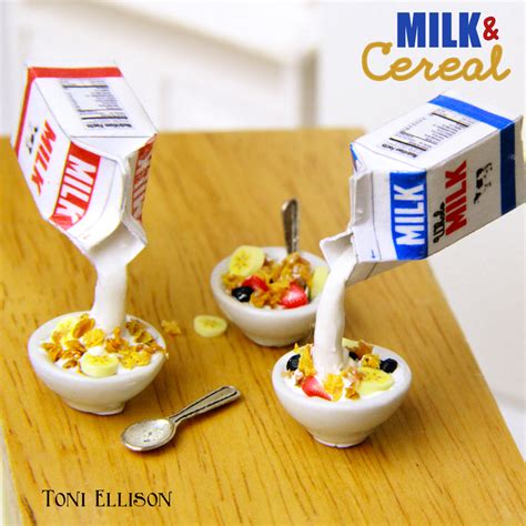 Toni Ellison: Milk & Cereal - Polymer Clay Tutorial