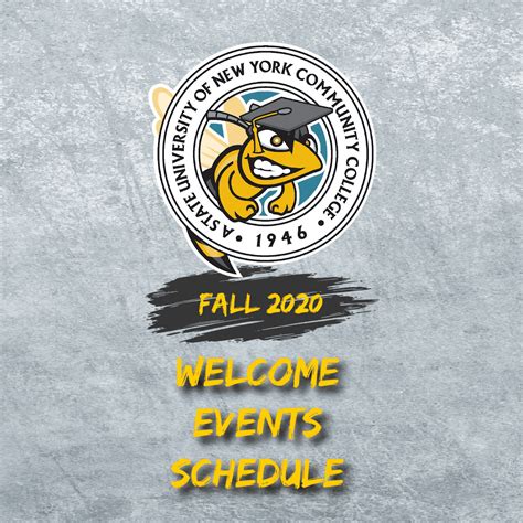 Check out our Welcome Events Schedule! | The Buzz