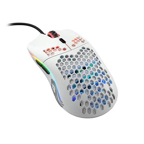 Glorious Model O- Gaming Mouse - Matte White - GOM-WHITE | Mwave