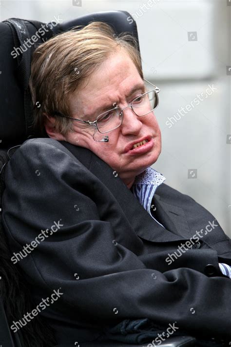 Prof Stephen Hawking Honorary Degrees Cambridge Editorial Stock Photo ...