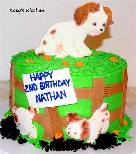 Katy's Kitchen: Poky Little Puppy Cake