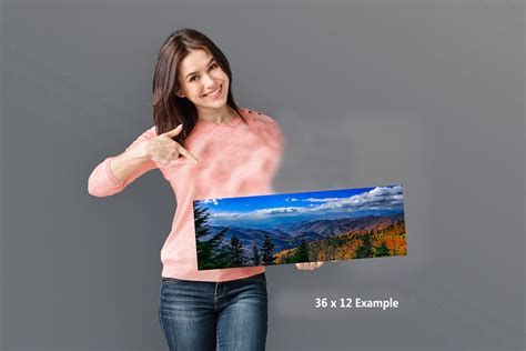 Appalachia in Fall Colors Mountain Panoramic Picture Blue - Etsy