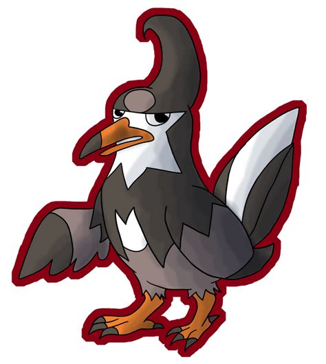 #397 Staravia by CursedFire on DeviantArt