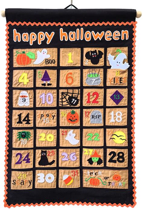 Halloween Countdown Calendar – Pockets of Learning