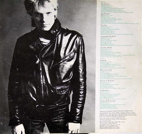 Bryan Adams Cuts Like a Knife Album Cover Gallery & 12" Vinyl LP Discography Information # ...