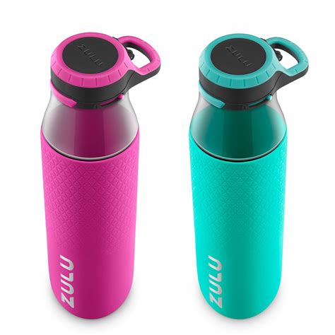 Zulu Studio Tritan Water Bottle, 2-Pack (Assorted Colors) 946 mL. – Nortram Retail