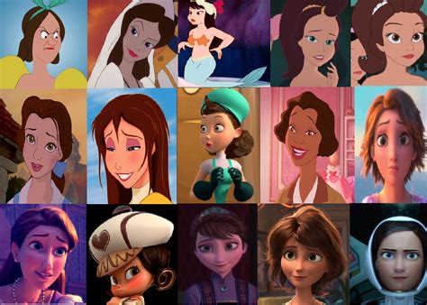 Caninesrock Originals, Disney Female Brunettes (This is most of the...