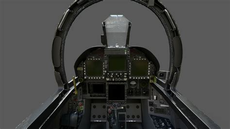 ArtStation - F-18E Superhornet Cockpit