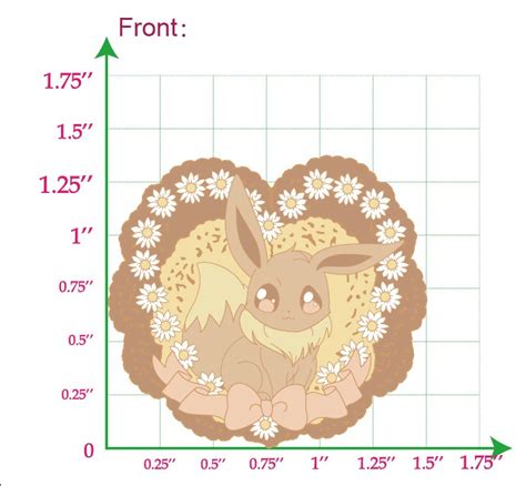 Eevee Hard Enamel Pin Eeveelutions "Lace & Flowers" Collection – Ayasal