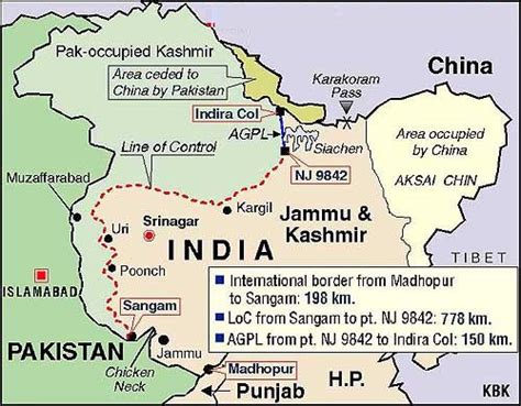 Kargil Map