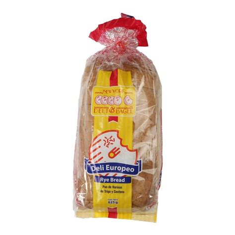 Pan de centeno New York Deli & Bagel Rye Bread 625 g | Walmart