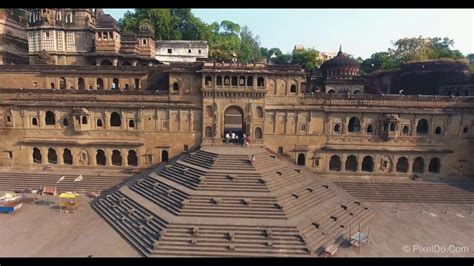 Ahilya Fort Maheshwar Drone Video - YouTube