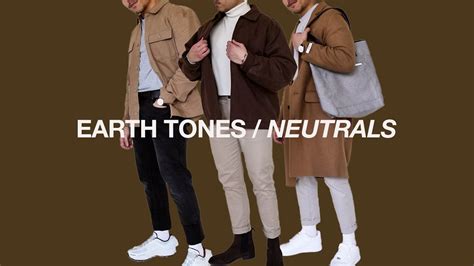 EARTH TONES / NEUTRALS LOOKBOOK - YouTube