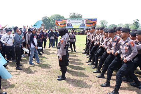 Polda Lampung dan 6 Polres Latihan Dalmas Terpadu, Begini Kata Wakapolda