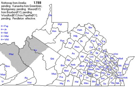 Virginia County Formation Map – Get Latest Map Update