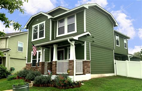 Green Exterior House Paint Project - SurePRO Painting