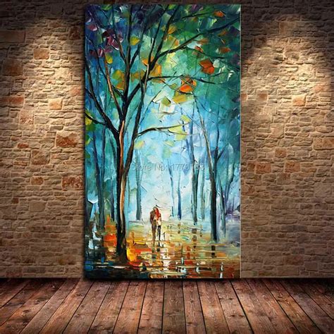 100% Hand painted Big size Modern Design Knife Oil Canvas Painting ...