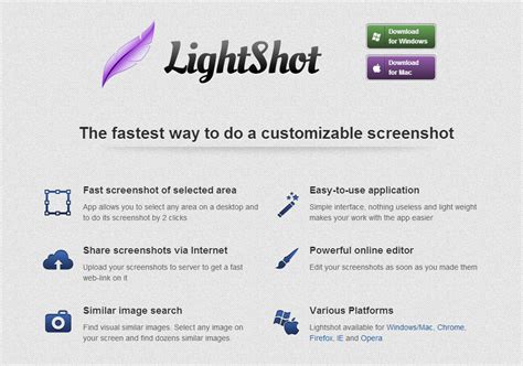 [Windows] Lightshot is a portable and lightweight screenshot tool that allows easy editing and ...