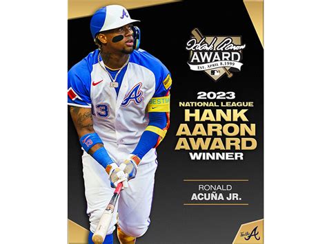 MVP Award Winners Ronald Acuña Jr. And Shohei Ohtani Earn the 2023 Hank ...