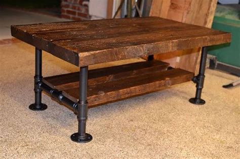 Diy Coffee Table Pipe Legs / Buy Pipe Decor 2 In X 12 In Round Flange Table Legs 2 Pack ...