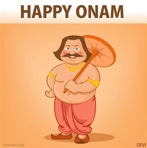 25 Beautiful Onam Greeting Card Designs and Onam Wishes