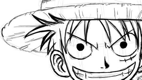 Luffy Drawing at PaintingValley.com | Explore collection of Luffy Drawing