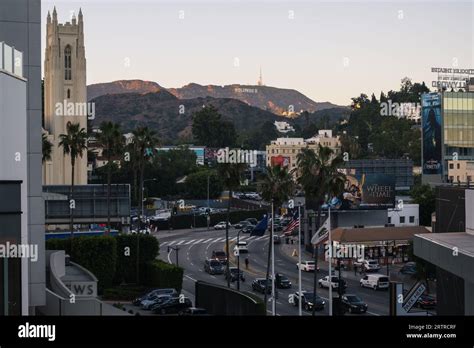 Los Angeles, USA. Aug 26, 2023. The Hollywood sign from the Walk of ...