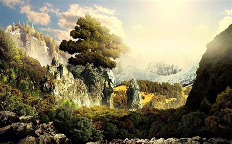 Fantasy Landscape Wallpapers - Wallpaper Cave