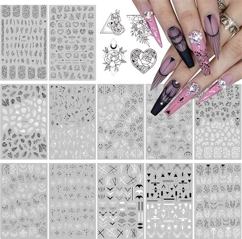 Amazon.com: nail art stickers