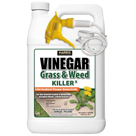 Harris Vinegar Weed and Weed Grass Killer, for Organic Production ...