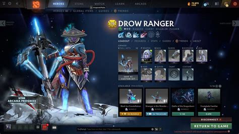 Show me your Drow Ranger Arcana combos! Here’s mine : r/DotA2