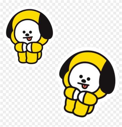 Download And Share Transparent Aesthetic Stickers Png Bt21 Chimmy ...