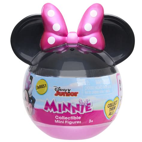 Minnie Mouse Collectible Mini Figure in Capsule, Ages 3+ - Walmart.com ...