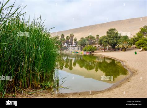 Huacachina desert oasis, Ica, Peru Stock Photo - Alamy