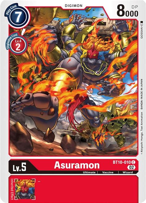 Asuramon - Xros Encounter - Digimon Card Game