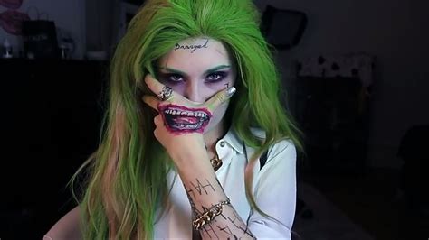 Joker suicide squad makeup tutorial – Artofit