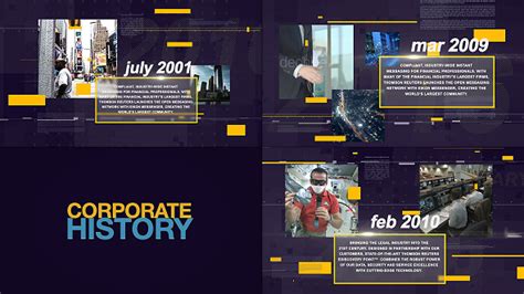 Corporate History, After Effects Project Files | VideoHive