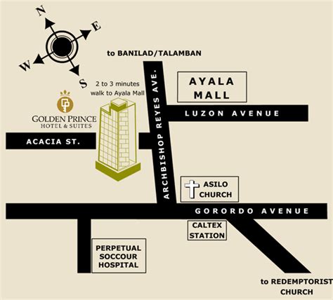 Golden Prince Hotel and Suites - Map - TravelSmart.NET