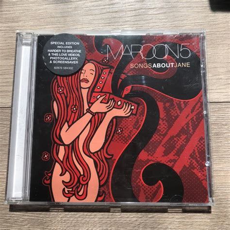 Maroon 5’s “Songs About Jane” CD Cover is slightly... - Depop