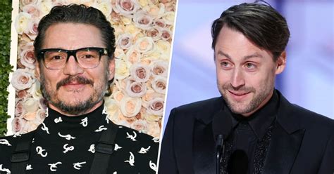 Kieran Culkin Pokes Fun at Pedro Pascal in Golden Globes Speech