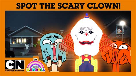 Gumball | Spot the Scary Clown | Cartoon Network UK - YouTube