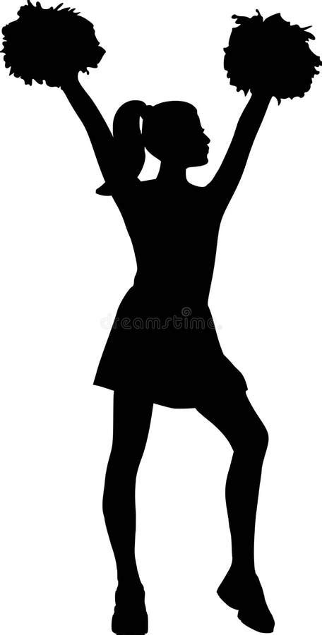 Cheerleading Clipart Silhouette