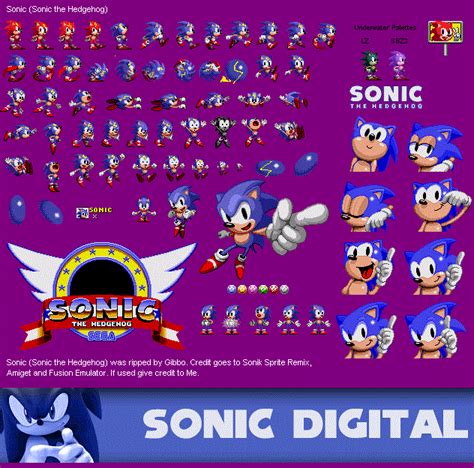 sonic 1 sprites | Max-igami!