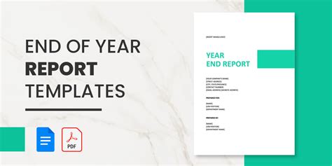 22+ End of Year Report Templates - Free Sample, Example, Format ...