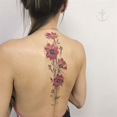 Cosmos Flower Tattoo Meaning: The Deeper Meanings Behind Popular Tattoo ...