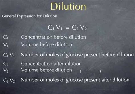 Making a Standard Solution from Another Solution: Dilution