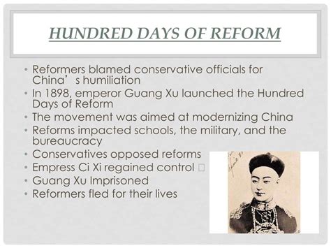 Emperor who launched the hundred days of reform in china. - universalzik