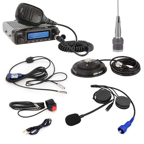 Rugged Radios Single Seat Kit with Digital Radio- Helmet Kit