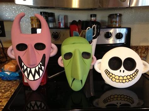 my lock, shock and barrel masks almost finished. Need eyes and ears painted. Not happy with ...